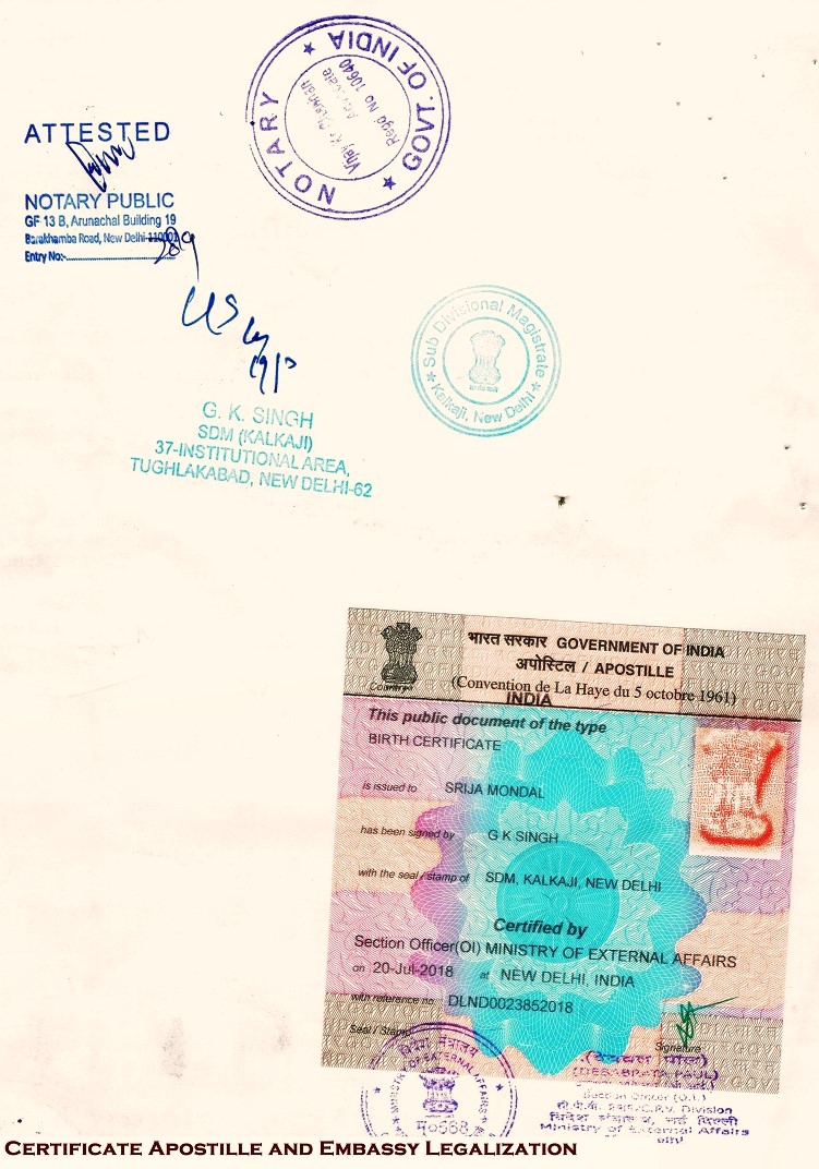 Birth Certificate Apostille for South Africa  width=