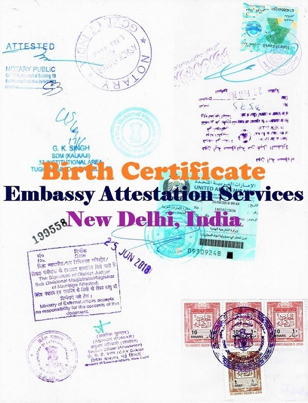 Birth Certificate Attestation from Antigua and Barbuda Embassy